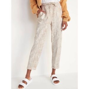Old Navy Tie Dye Linen Blend Pants